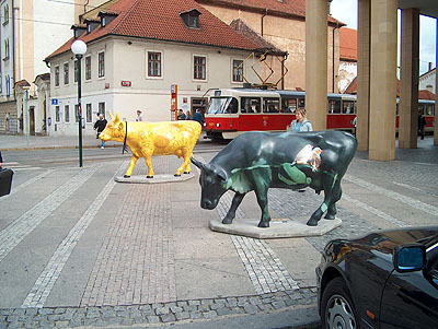 Cow Parade, Praha 2004