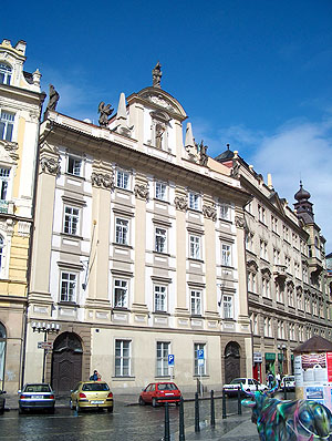 Ministerstvo obchodu, Staroměstské náměstí, Praha 1