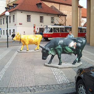 Cow Parade, Praha 2004